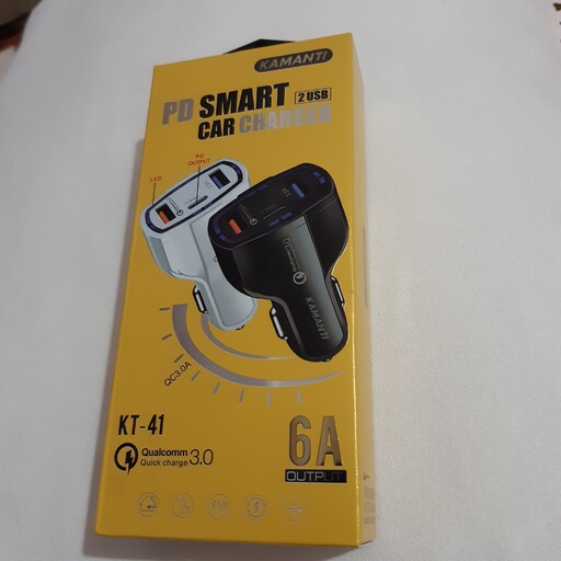 شارژر فندکی خودروPD SMART مدل KT - 41 