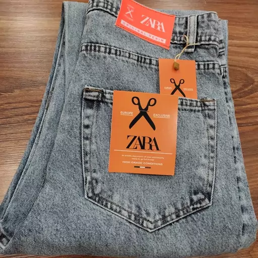 شلوار جین بگ استایل زارا ZARA درجه یک 