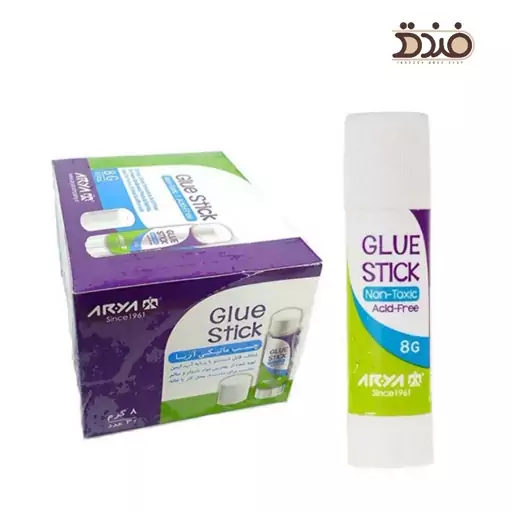 چسب ماتیکی 8 گرم از برند آریا (Arya 8 Gram)، ماتیک، Glue Stick