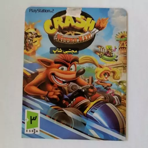 بازی سونی2 کرش نیترو کرت crash nitro kart برای پلی استیشن2 Playstation 2 پلی2 ps2