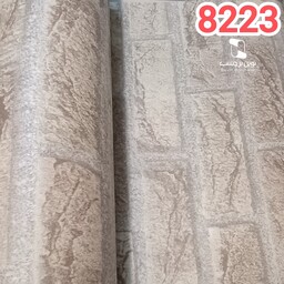 برچسب طرح سنگ آجری پفکی عرض 60 کد 8223