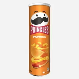 چیپس پرینگلز نارنجی با طعم پاپریکا 165 گرمی pringles