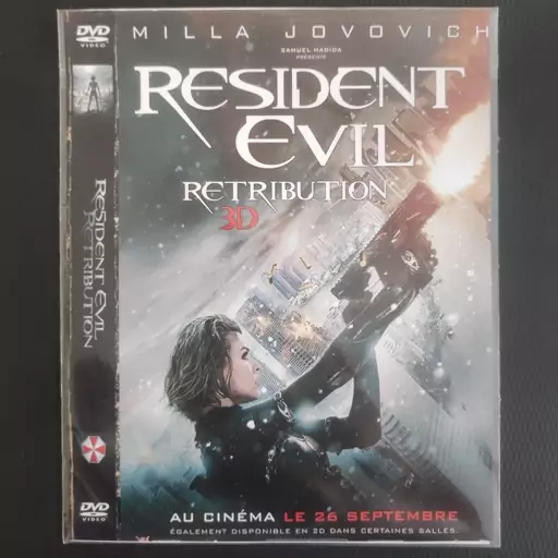 فیلم سینمایی RESIDENT EVIL RETRIBUTION DVD