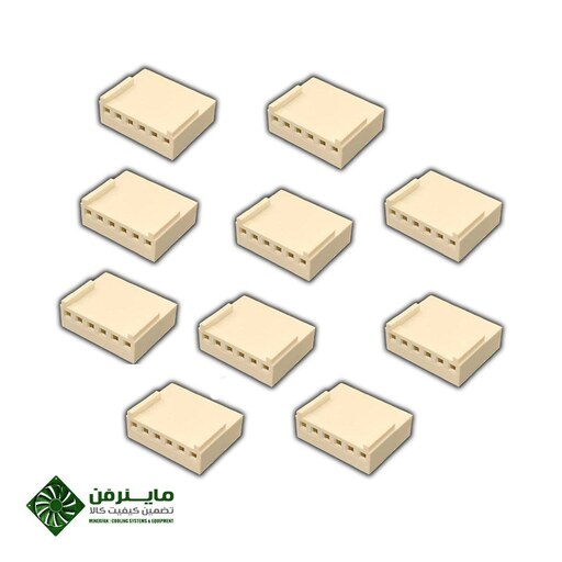 سوکت ماینر 6پین مخابراتی (بسته 10 تایی)