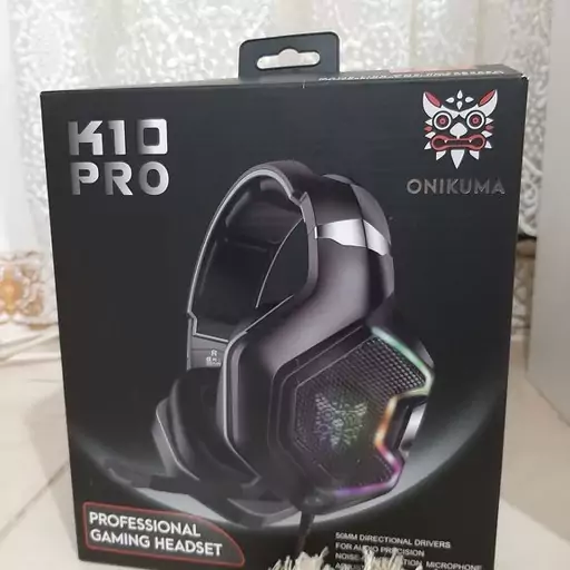 هدفون مخصوص بازی اونیکوما مدل headphone k10 Pro