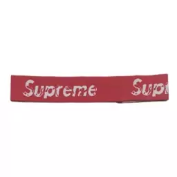 هدبند قرمز سفید سوپریم supreme