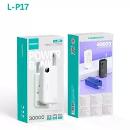 پاوربانک اورجینال شرکتی 30000 میلی امپر واقعی LEDASON LP17