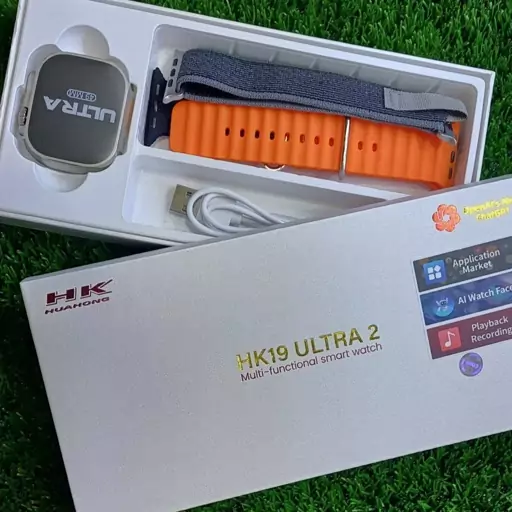 ساعت  هوشمند مدل HK19 ULTRA2 تمام صفحه نمایش49mm سری9 وایرلس شارژر