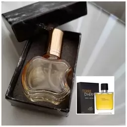 عطر تق هرمس مردانه درجه یک 10 گرمی همراه با شیشه آنتیک و جعبه هدیه 