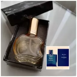 عطر بلو شنل مردانه درجه یک 10 گرمی همراه با شیشه آنتیک و جعبه هدیه 