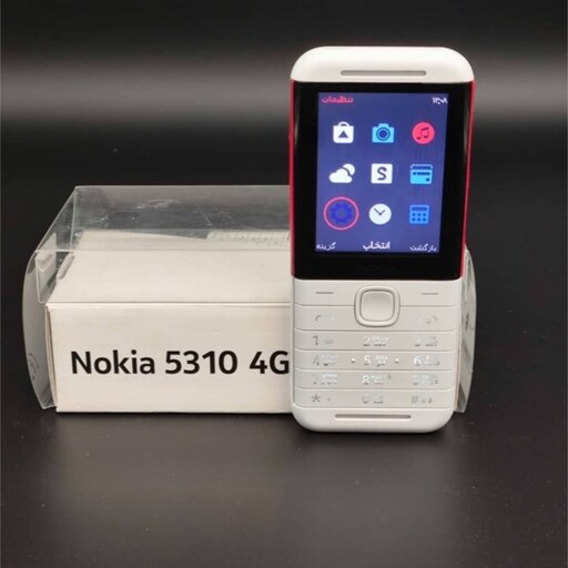 گوشی ساده نوکیا مدل nokia 5310 دو سیم کارت رجیستر شده با کدفعالسازی