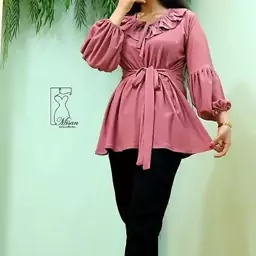 تونیک زنانه شومیز دخترانه سه سایزی تا54 جنس لمه