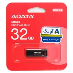 فلش ای دیتا مدل UR340 ظرفیت 32GB سرعت USB 3.2