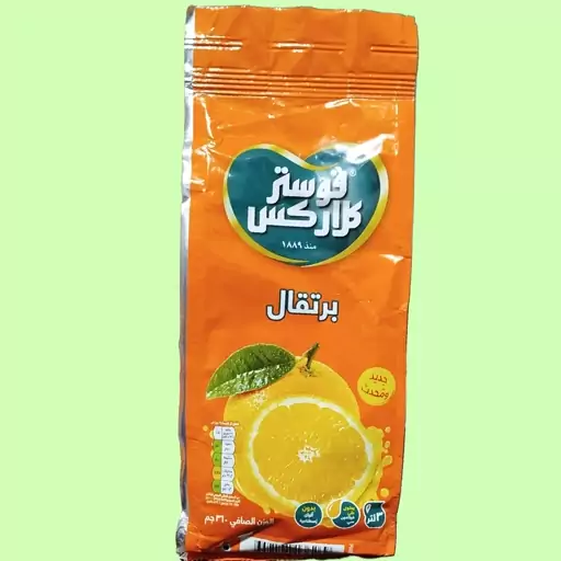 پودر شربت خارجی میوه پرتقال فوستر کلارکس 360 گرمی تاریخ دار 