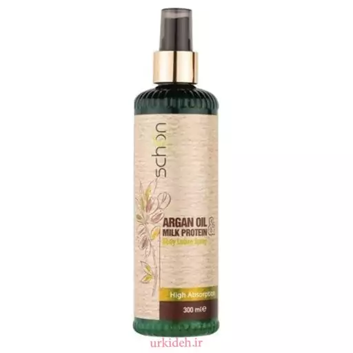 اسپری لوسیون بدن شون مدل Argan Oil And Milk Protein حجم 300 میل