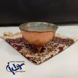 آجیل خوری پایه دار مسی