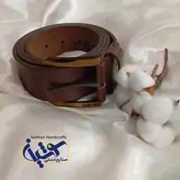 کمربند چرم مردانه 4.5 سانت