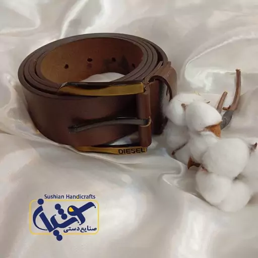 کمربند چرم مردانه 4.5 سانت