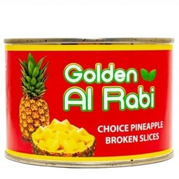 کمپوت آناناس گلدن ربیع Golden AL Rabi وزن 450 گرم