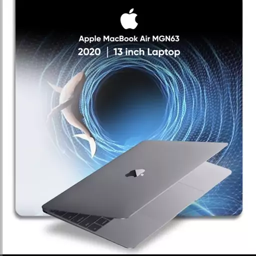 لپ تاپ 13.3 اینچی اپل مدل MacBook Air MGN63 2020-M1 8GB 256SSD دبی لنج 