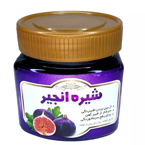 شیره انجیر سنتی 5ستاره فدک (350گرم)