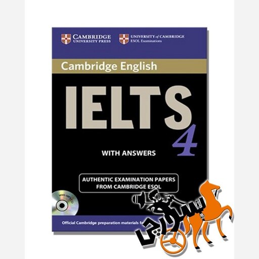 کتاب کمبریج آیلتس Cambridge IELTS 4 + CD   