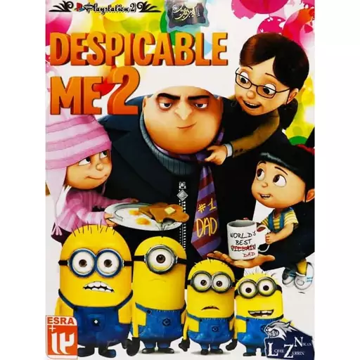 بازی Despicable ME 2 مناسب پلی استیشن 2 از نشر لوح زرین