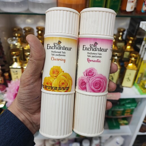 پودر خوشبو بدن انشانتر  پودر خوشبو انچانتر  پودر بدن Enchanteur پودر خوشبوکننده بدن شانتر پودر شانتر