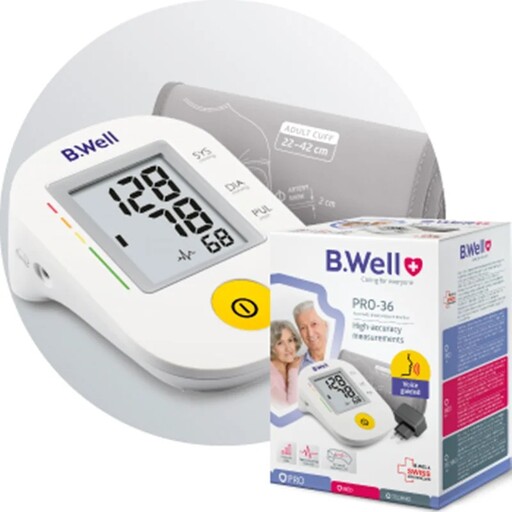 فشارسنج دیجیتالی بازویی سخنگو بیول مدلB WEll pro 36