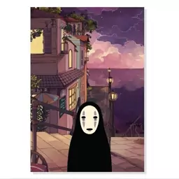 تابلو. شاسی طرح انیمه میازاکی شهر اشباح Miyazaki Spirited Away Anime مدل M0603