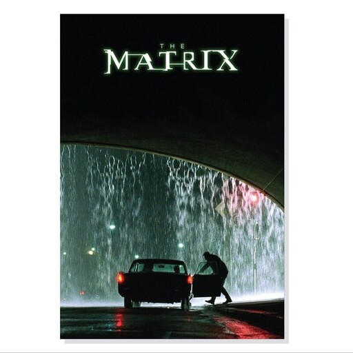 تابلو. شاسی طرح فیلم ماتریکس Matrix مدل M0391