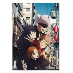 تابلو. شاسی طرح انیمه جوجوتسو کایسن Jujutsu Kaisen مدل M0170