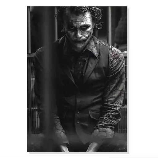 تابلو. شاسی طرح فیلم بتمن شوالیه تاریکی جوکر Dark Knight Joker مدل M0485