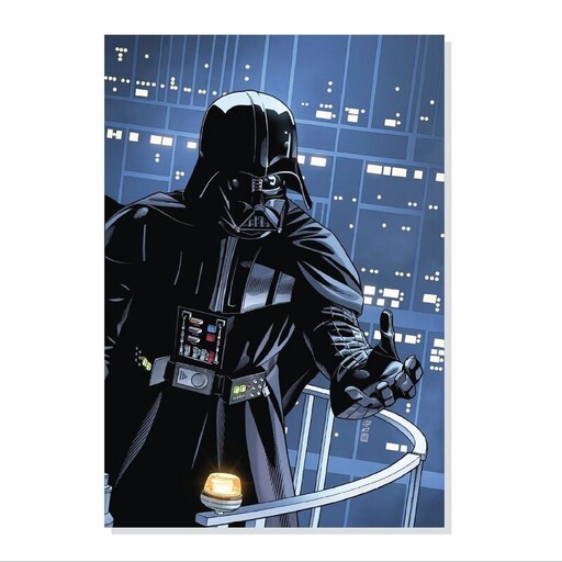 تابلو. شاسی طرح Star Wars Darth Vader مدل M0038