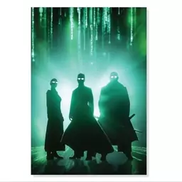 تابلو. شاسی طرح فیلم ماتریکس Matrix Movie مدل M0610