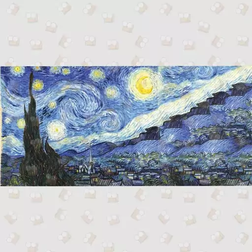 ماگ مستر پیکد طرح شب پر ستاره The Starry Night کد PCD-MU1003