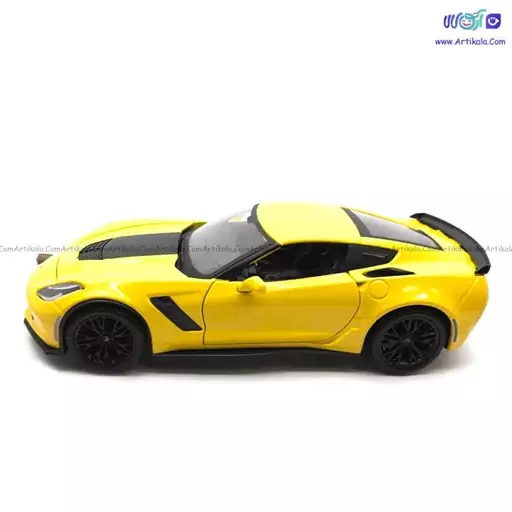 ماکت ماشین فلزی شورلت کوروت مدل Z06 برند ویلی Welly