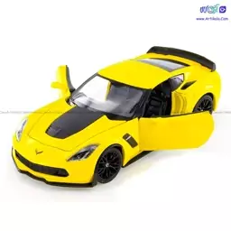 ماکت ماشین فلزی شورلت کوروت مدل Z06 برند ویلی Welly