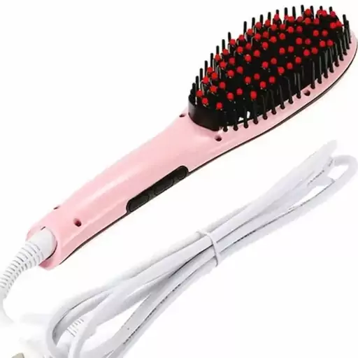 برس حرارتی فست هیر مدل HQT-906 ا HQT-906 Hair Straightner brush