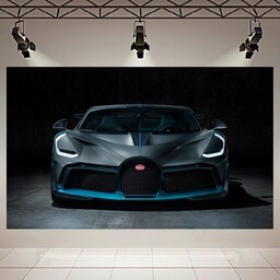 تابلو شاسی طرح ماشین مدل Bugatti Divo کد AR1190