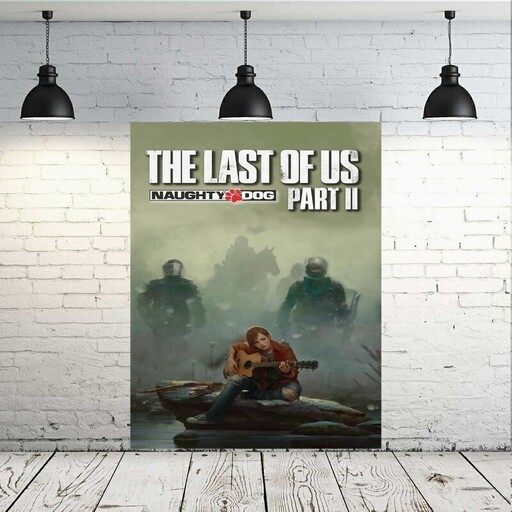 پوستر دیواری طرح گیم The Last of Us II مدل SDP6518