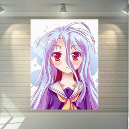 پوستر دیواری طرح انیمه No Game No Life مدل SDP748