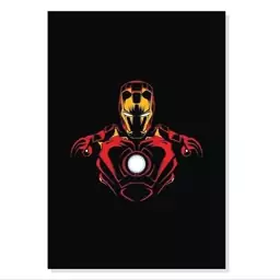 تابلو شاسی طرح مرد آهنی Iron Man مدل M0307