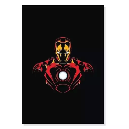 تابلو شاسی طرح مرد آهنی Iron Man مدل M0307