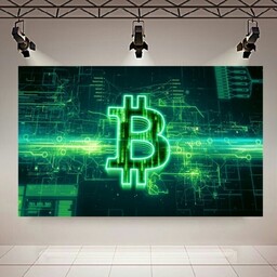 تابلو شاسی طرح بیت کوین مدل Digital Bitcoin کد AR1380