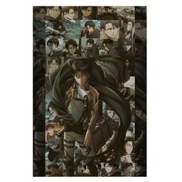 پوستر مدل لیوای Levi ackreman طرح انیمه Attack on titan کد 162