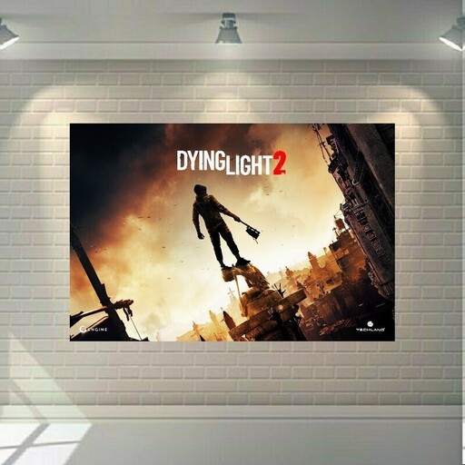 پوستر دیواری طرح گیم Dying Light مدل SDP132