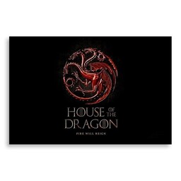 تابلو شاسی طرح سریال House of the Dragon مدل NV0265