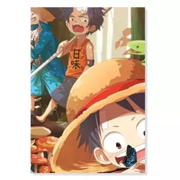 پوستر طرح انیمه وان پیس One Piece مدل M0325