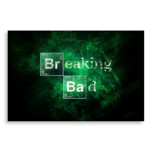 تابلو شاسی طرح سریال Breaking Bad مدل NV0320